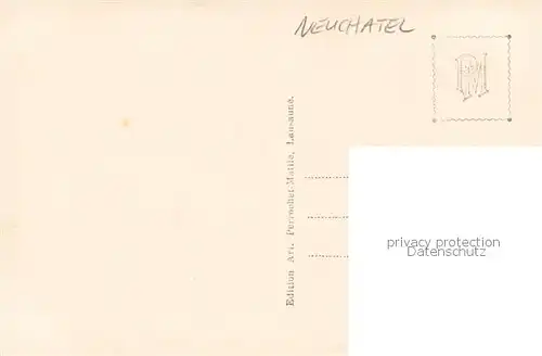 AK / Ansichtskarte Neuchatel_NE Plage de la Tene Neuchatel NE