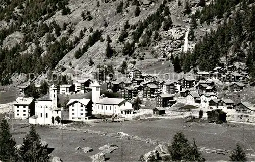 AK / Ansichtskarte Saas Balen_VS Ortsansicht 