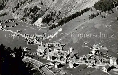 AK / Ansichtskarte Saas Grund_VS Panorama 