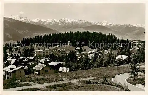 AK / Ansichtskarte Montana_VS Les Alpes Valaisannes Montana_VS
