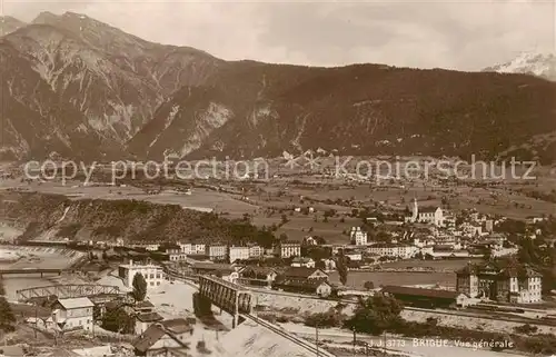 AK / Ansichtskarte Brigue_Brig_VS Vue generale 