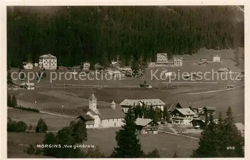 AK / Ansichtskarte Morgins Vue generale Morgins