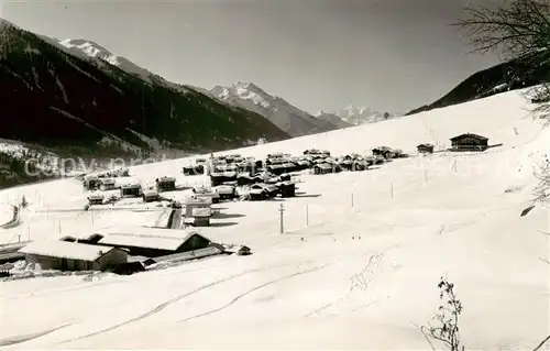 AK / Ansichtskarte Gluringen_Goms_VS mit Weisshorn 