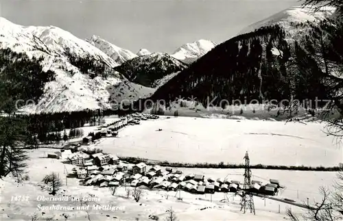 AK / Ansichtskarte Oberwald__VS Hotel Furka mit Saashoerner und Mettligrat 