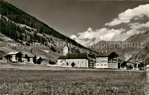 AK / Ansichtskarte Ulrichen mit Galenstock Ulrichen