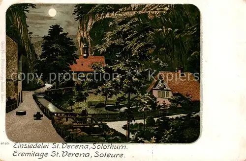 AK / Ansichtskarte Solothurn Einsiedelei St Verena Solothurn