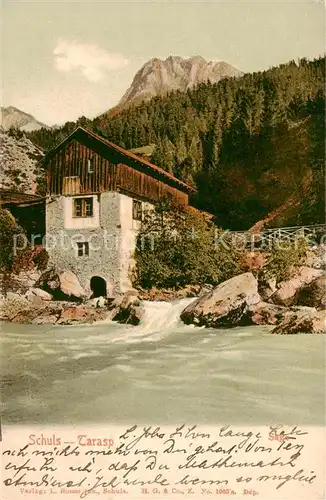 AK / Ansichtskarte Schuls_Tarasp Saege Schuls Tarasp