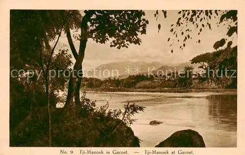 AK / Ansichtskarte Garoet_Indonesia Tji Manoek  