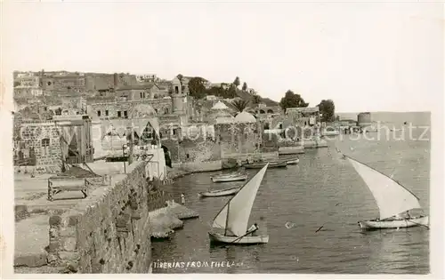 AK / Ansichtskarte Tiberias_Israel from Thela 