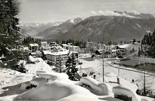 AK / Ansichtskarte Montana_VS et les Alpes Valaisannes Montana_VS