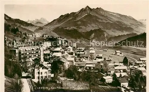 AK / Ansichtskarte Leysin_VD Les Frenes et le Pic Chaussy 