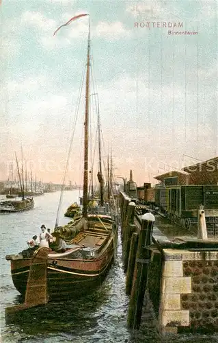 AK / Ansichtskarte Rotterdam__NL Binnenhaven 