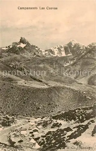 AK / Ansichtskarte Las_Cuevas_Campamento_Chile Campamento 