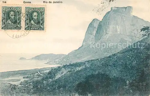 AK / Ansichtskarte Rio_de_Janeiro Gavea Rio_de_Janeiro