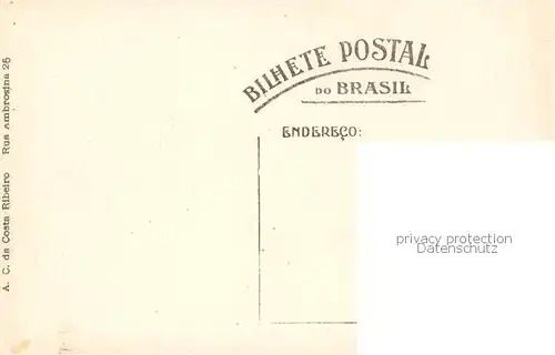 AK / Ansichtskarte Rio_de_Janeiro Avenida Mangue Rio_de_Janeiro
