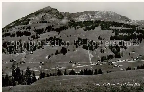 AK / Ansichtskarte La_Comballaz_VD et Mont d Or 