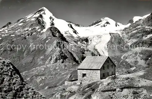 AK / Ansichtskarte Cabane_de_Chanrion_VS Mont Avril et Testa Bianca 