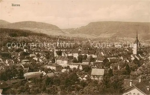 AK / Ansichtskarte Aarau_AG Panorama Aarau_AG