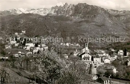 AK / Ansichtskarte Tesserete_TI Panorama e Dent della Vecchia 