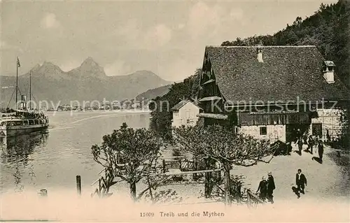 AK / Ansichtskarte Treib_UR mit den Mythen 