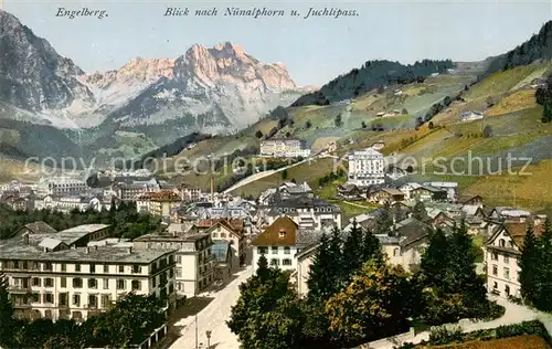 AK / Ansichtskarte Engelberg__OW Blick nach Nuenalphorn und Juchlipass 