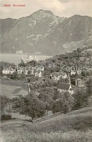 AK / Ansichtskarte Morschach_SZ Panorama 