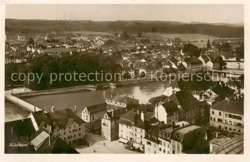 AK / Ansichtskarte Solothurn Panorama Solothurn