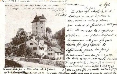 AK / Ansichtskarte Valangin_NE Schloss 