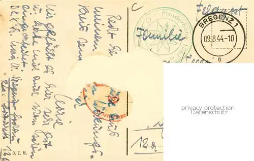 AK / Ansichtskarte Rorschach_Bodensee_SG Panorama Feldpost 