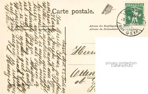 AK / Ansichtskarte Basel_BS Margarethenkirche Basel_BS