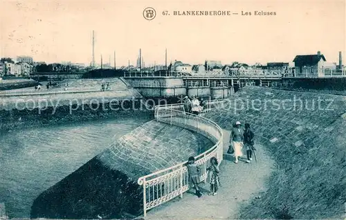 AK / Ansichtskarte  Blankenberge Les Ecluses Blankenberge