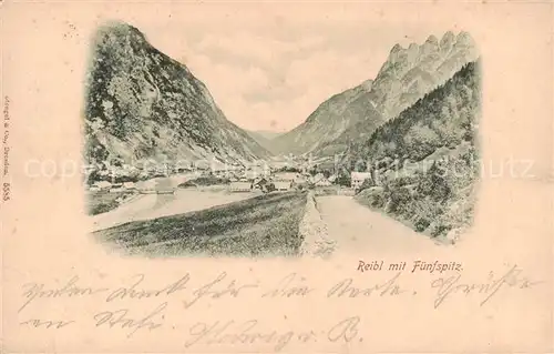 AK / Ansichtskarte  Reibl_AT mit Fuenfspitz 
