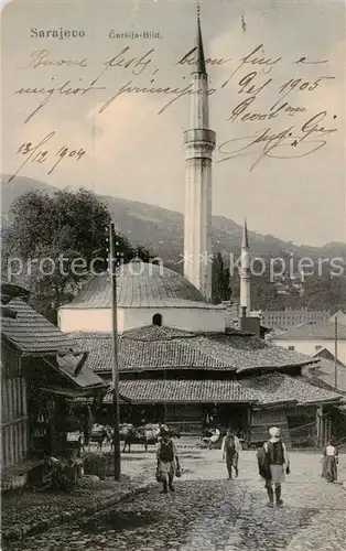 AK / Ansichtskarte 73831600 Sarajevo_Bosnia-Herzegovina Carsija Bild 