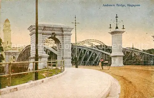 AK / Ansichtskarte  Singapore Anderson Bridge Singapore