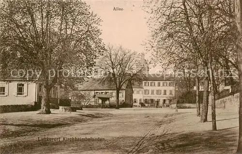 AK / Ansichtskarte  Kirchheimbolanden Allee Kirchheimbolanden