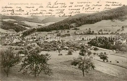 AK / Ansichtskarte  Langenbruck__BL Panorama 