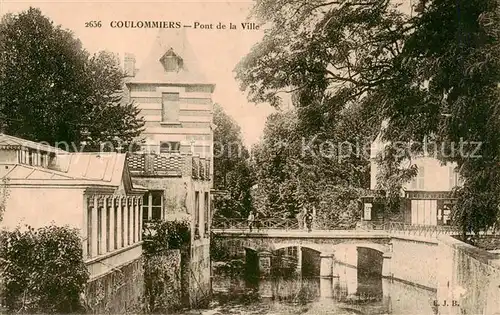 AK / Ansichtskarte  Coulommiers_77_Seine-et-Marne Pont de la Ville 