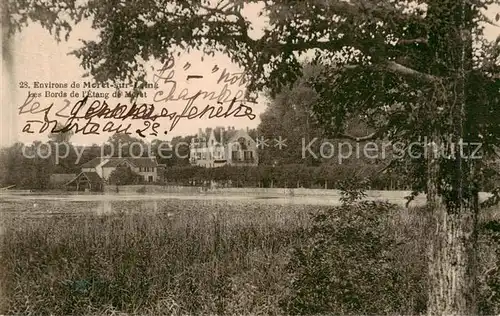 AK / Ansichtskarte  Moret-sur-Loing Les Bords de lEtang de Moret Moret-sur-Loing