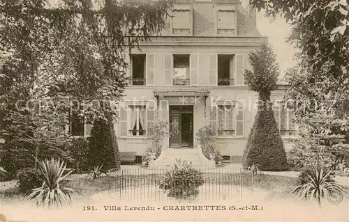 AK / Ansichtskarte  Chartrettes_77_Seine-et-Marne Villa Lerendu 