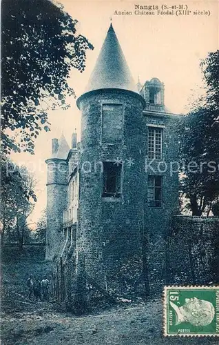 AK / Ansichtskarte  Nangis_77 Ancien Chateau Feodal 