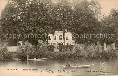 AK / Ansichtskarte  Lagny_-sur-Marne_77_Seine-et-Marne Bords du Marne 