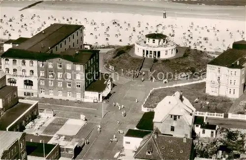 AK / Ansichtskarte  Wangerooge_Nordseebad Fliegeraufnahme Wangerooge_Nordseebad