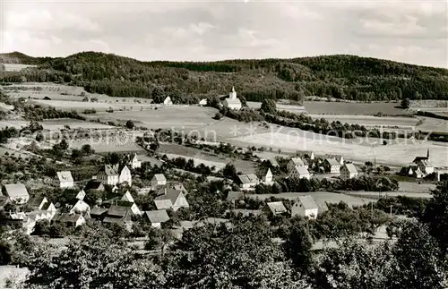 AK / Ansichtskarte  Huettenbach mit Buehl Panorama Huettenbach