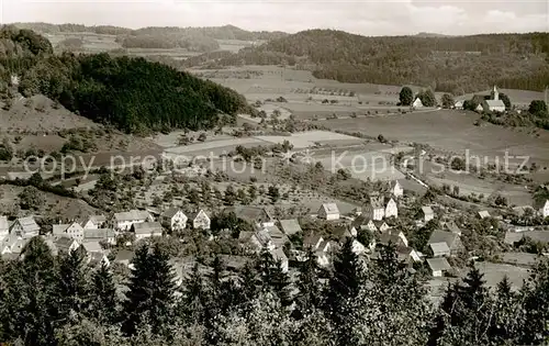 AK / Ansichtskarte  Huettenbach mit Buehl Panorama Huettenbach