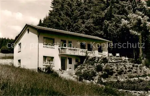 AK / Ansichtskarte  Schonach_Schwarzwald Haus Waldesruhe Schonach Schwarzwald