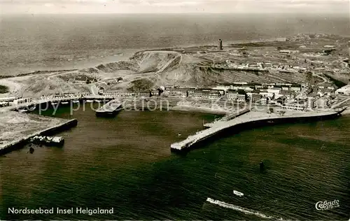 AK / Ansichtskarte  Helgoland Fliegeraufnahme Helgoland