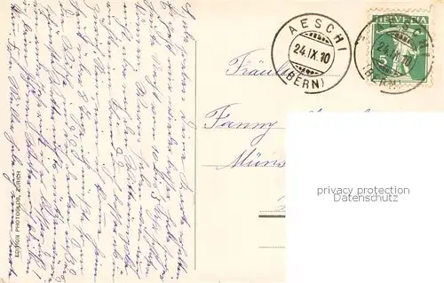 AK / Ansichtskarte  Aeschi_BE Panorama Aeschi_BE