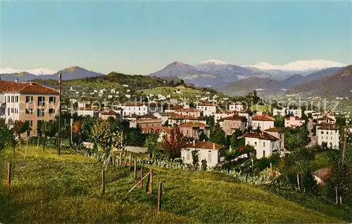 AK / Ansichtskarte  Lugano_Lago_di_Lugano_TI Besso 