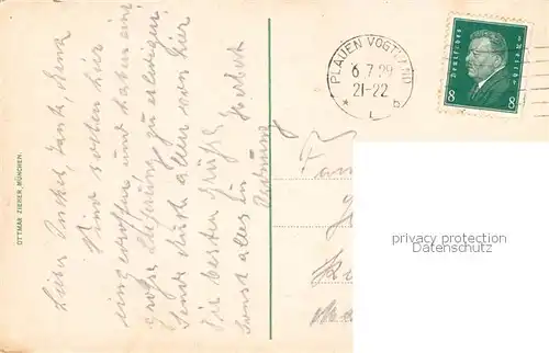 AK / Ansichtskarte  Plauen__Vogtland Panorama mit Bruecke 