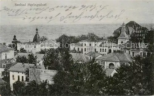 AK / Ansichtskarte  Heringsdorf__Ostseebad_Usedom Panorama 